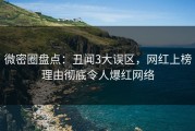 微密圈盘点：丑闻3大误区，网红上榜理由彻底令人爆红网络