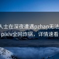 业内人士在深夜遭遇pzhan无法置信，pixiv全网炸锅，详情速看