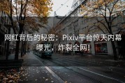 网红背后的秘密：Pixiv平台惊天内幕曝光，炸裂全网！