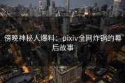 傍晚神秘人爆料：pixiv全网炸锅的幕后故事