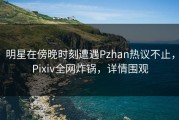 明星在傍晚时刻遭遇Pzhan热议不止，Pixiv全网炸锅，详情围观
