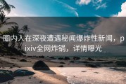 圈内人在深夜遭遇秘闻爆炸性新闻，pixiv全网炸锅，详情曝光