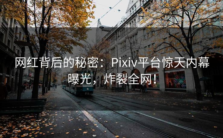 网红背后的秘密：Pixiv平台惊天内幕曝光，炸裂全网！